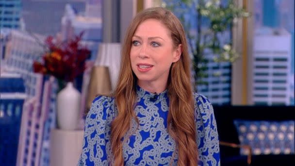 PHOTO: Chelsea Clinton joins 'The View' on Wednesday, Sept. 7, 2022. (ABC News)