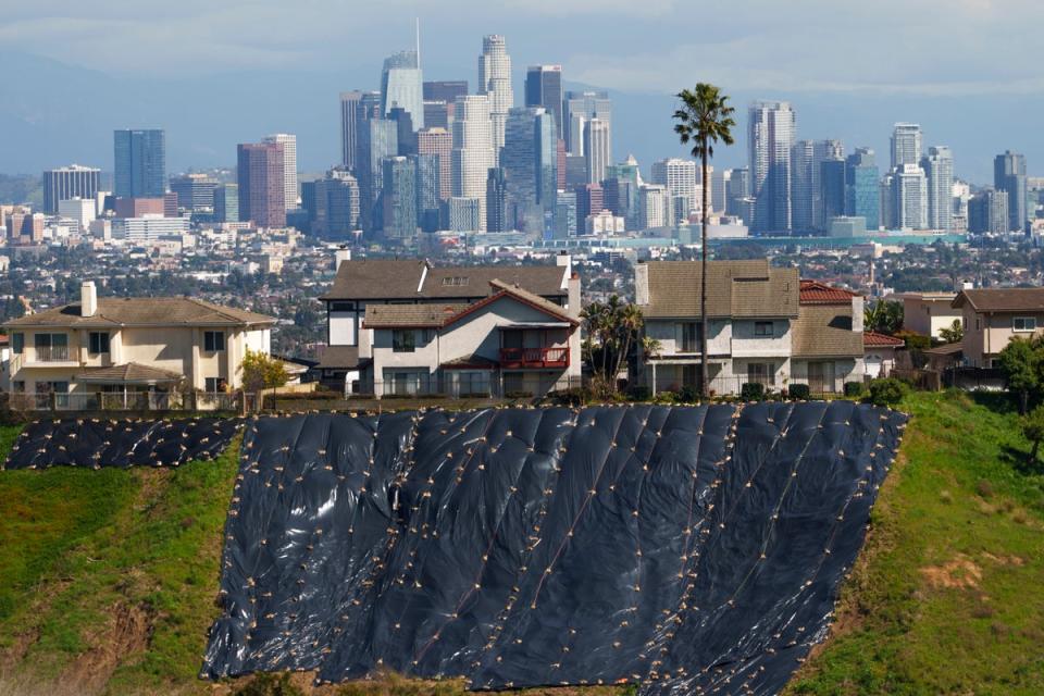 Multiple fault lines run through or near large portions of the Los Angeles metropolitan area (Copyright 2024 The Associated Press. All rights reserved)