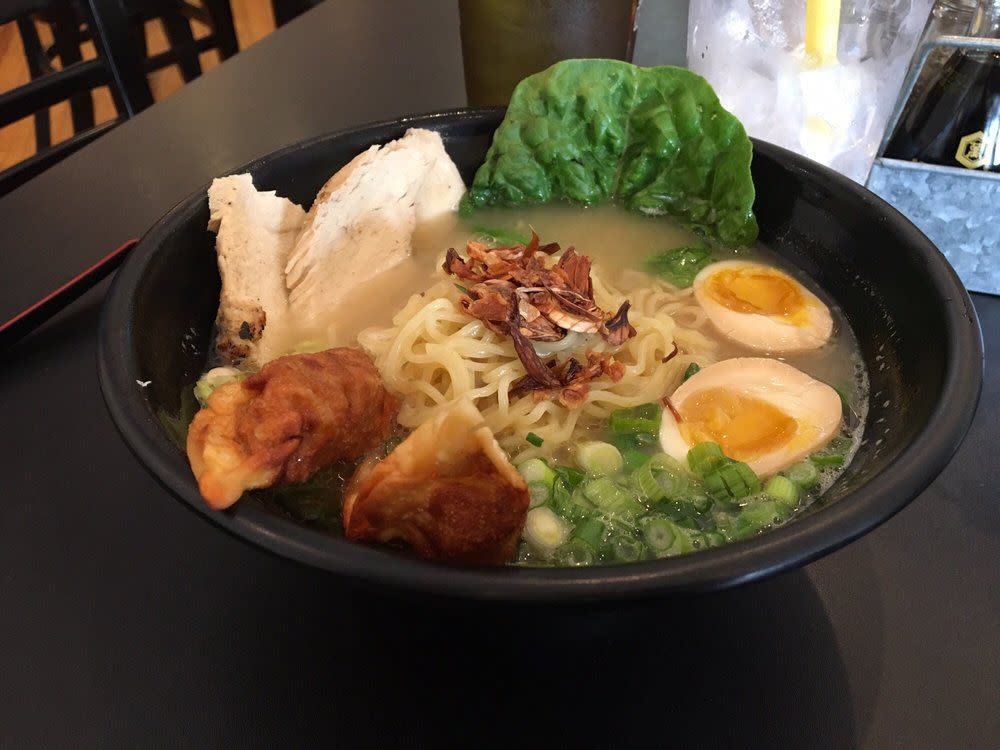 creamy chicken ramen