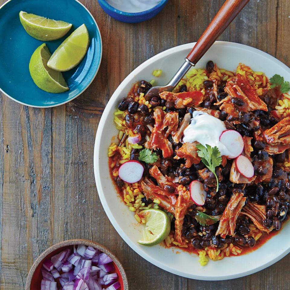 Cuban Pork and Black Bean Stew