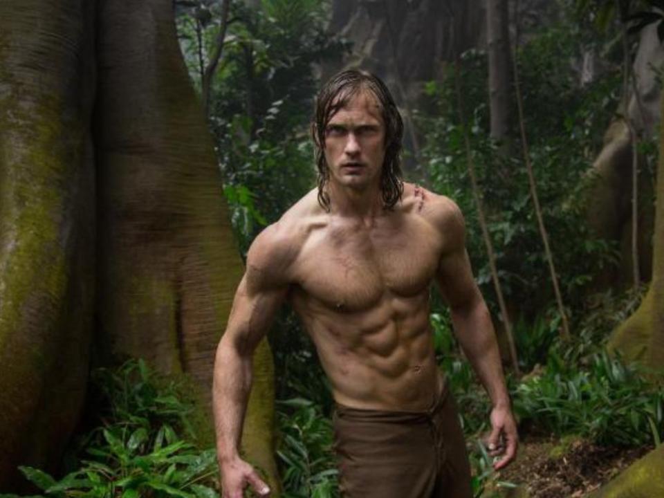 "Legend of Tarzan": Tarzan (Alexander Skarsgård) kehrt nach langer Zeit in den Urwald zurück. (Bild: Warner Bros.)