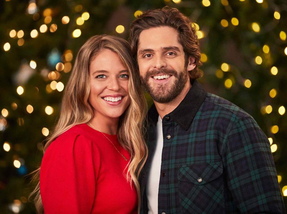 Katie Kauss/ABC Lauren Akins and Thomas Rhett