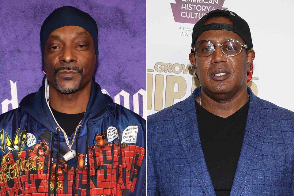 <p>David Livingston/Getty Images; Tasos Katopodis/Getty Images</p> Snoop Dogg, Master P