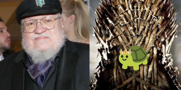 George R.R. Martin dice que podría regresar a escribir Game of Thrones pero con tortugas