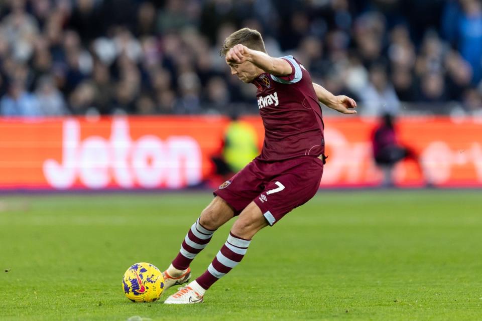 James Ward-Prowse's wicket set-piece delivery remains a vital weapon for West Ham (Getty Images)