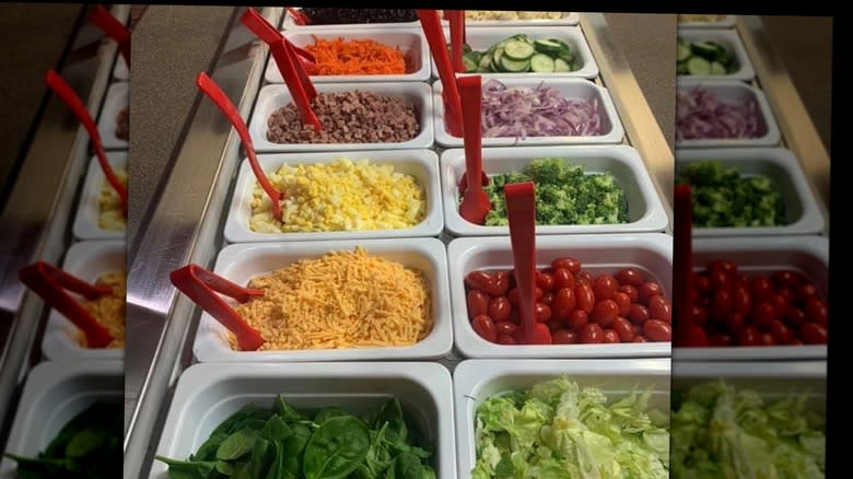 Bonanza salad bar