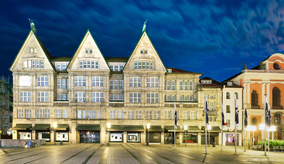 Das Warenhaus Oberpollinger in München. - Copyright: TomasSereda / Getty Images