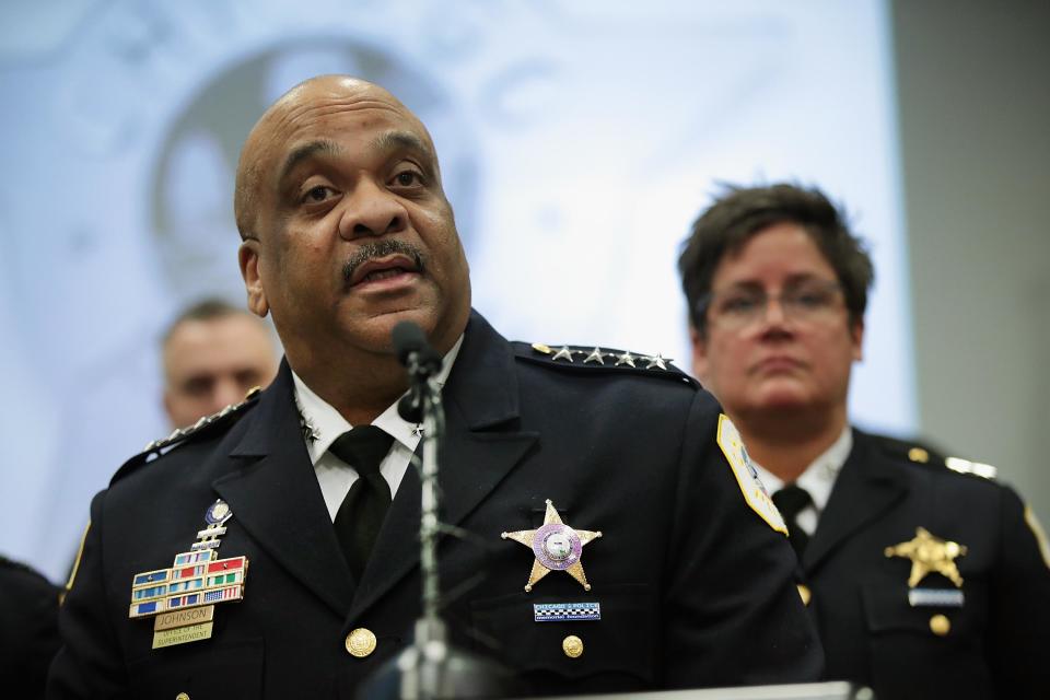 Chicago Police Superintendent Eddie Johnson 