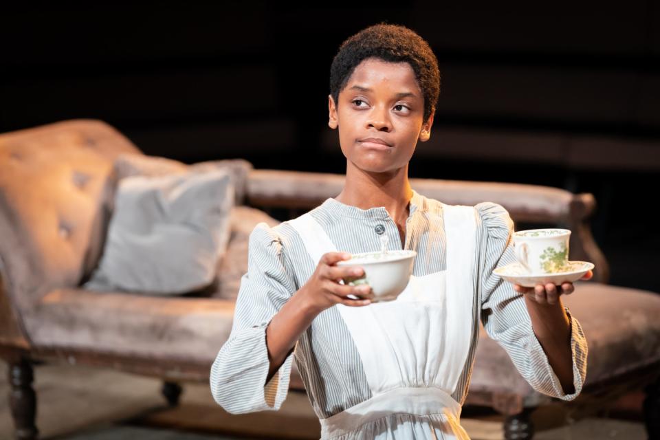 Letitia Wright in 'The Convert' at the Young Vic: Marc Brenner