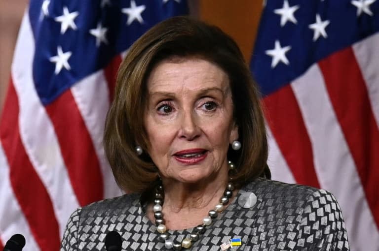 Nancy Pelosi à Washington, le 3 mars 2022 - Pedro UGARTE © 2019 AFP