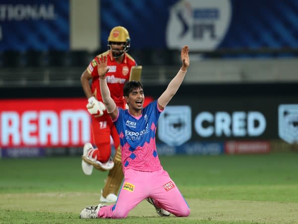 Kartik Tyagi (Photo: Twitter/Rajasthan Royals)