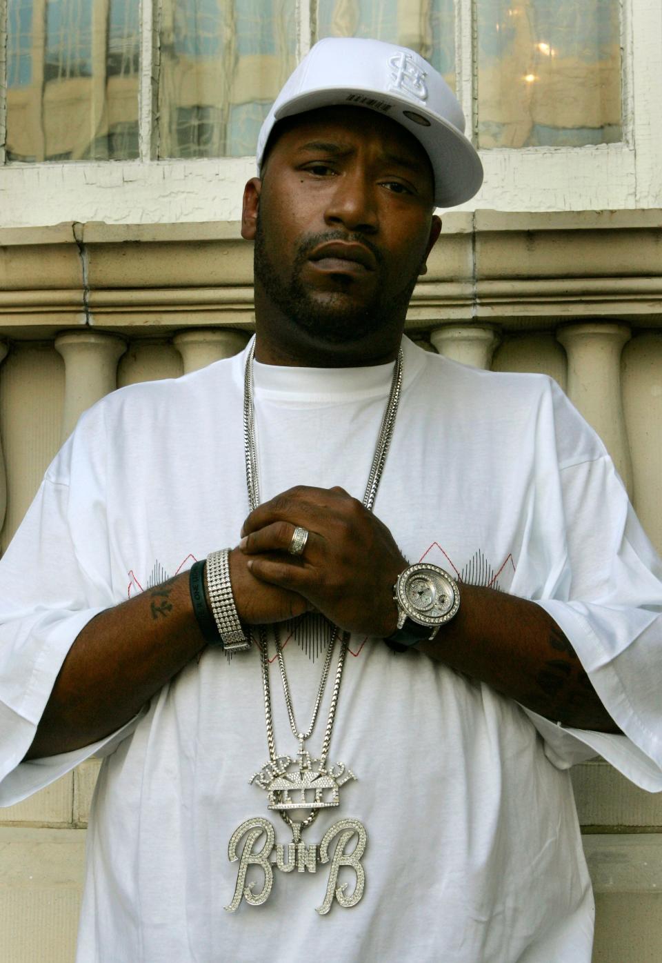 Houston-Based Rapper Bun B poses for a portrait in 2005.