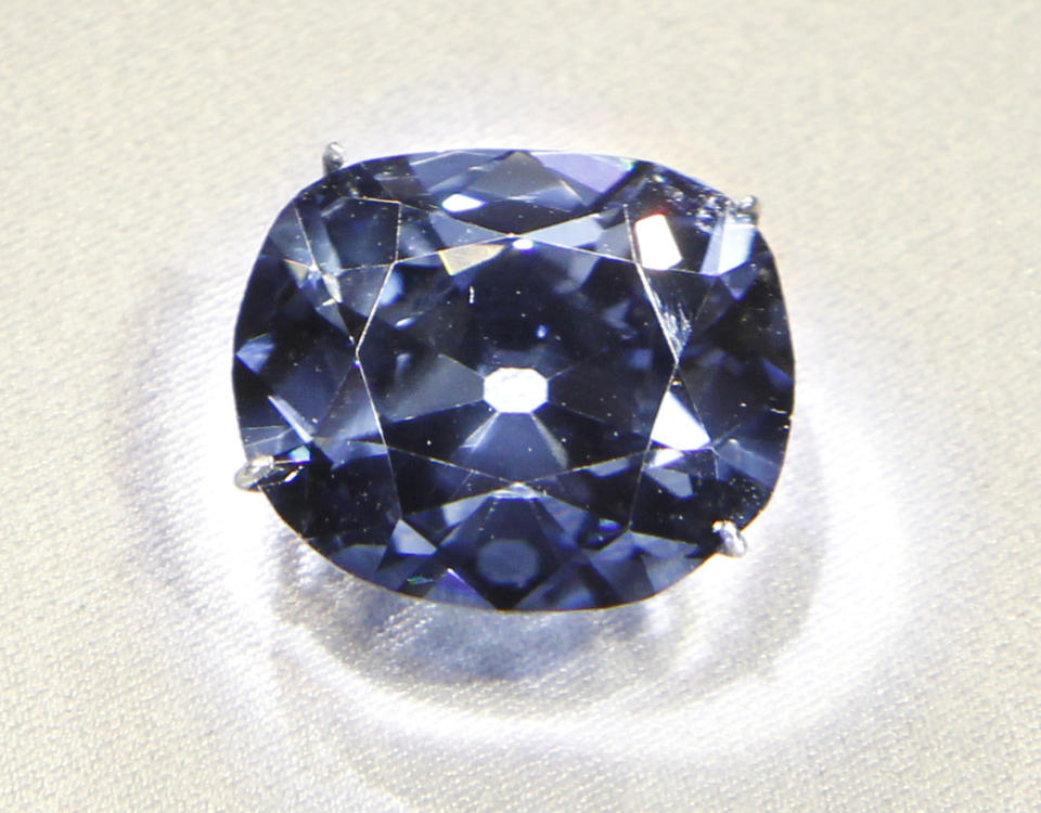 Der seltene blaue Hope-Diamant. (Foto: REUTERS/Jason Reed)