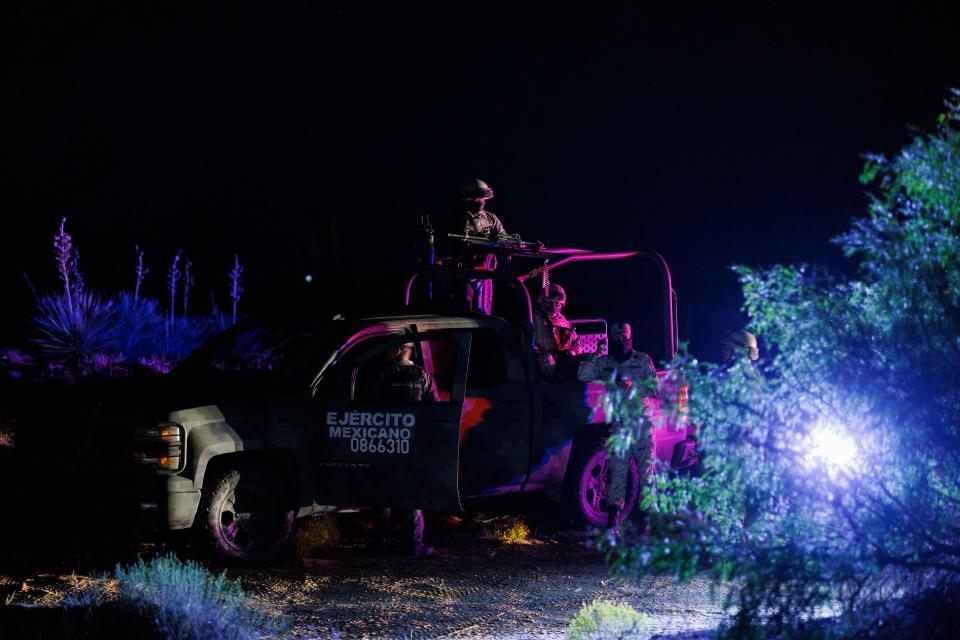 Two migrants were killed and four others were wounded possibly in a confrontation with Mexican army soldiers in the desert west of the Santa Teresa port of entry outside Juárez, Mexico.
