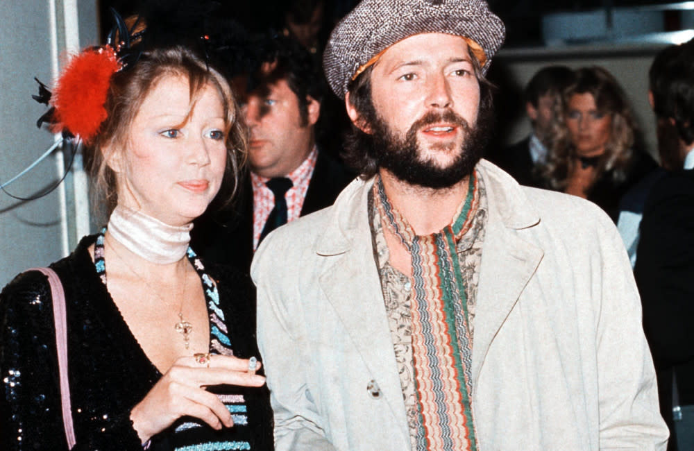 Pattie Boyd has joked she demanded royalties from ex-husband Eric Clapton as part of their divorce settlement for inspiring his rock classic ‘Layla’ credit:Bang Showbiz