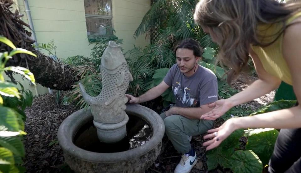PHOTO: A fountain studied by students at the University of South Florida likely contains thousands of mosquitoes. (ABC News)