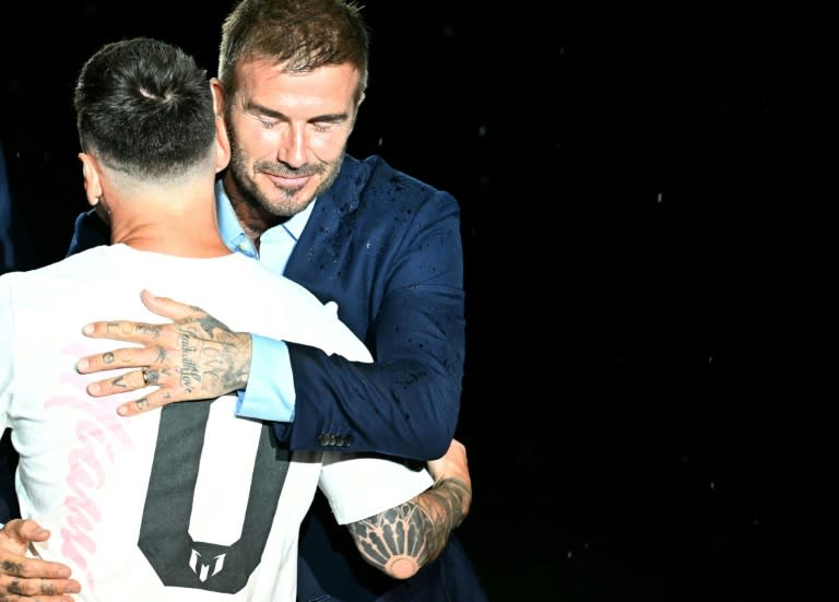 Inter Miami co-owner David Beckham says his new signing Lionel Messi will need time to adapt to Major League Soccer (CHANDAN KHANNA)