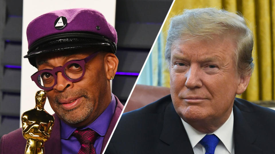 Spike Lee provoked Donald Trump’s ire with 2020 comments (Getty)