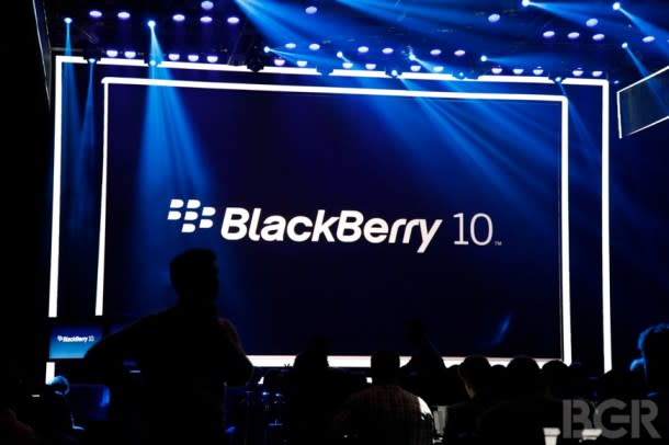 BlackBerry 10 Device Shipments