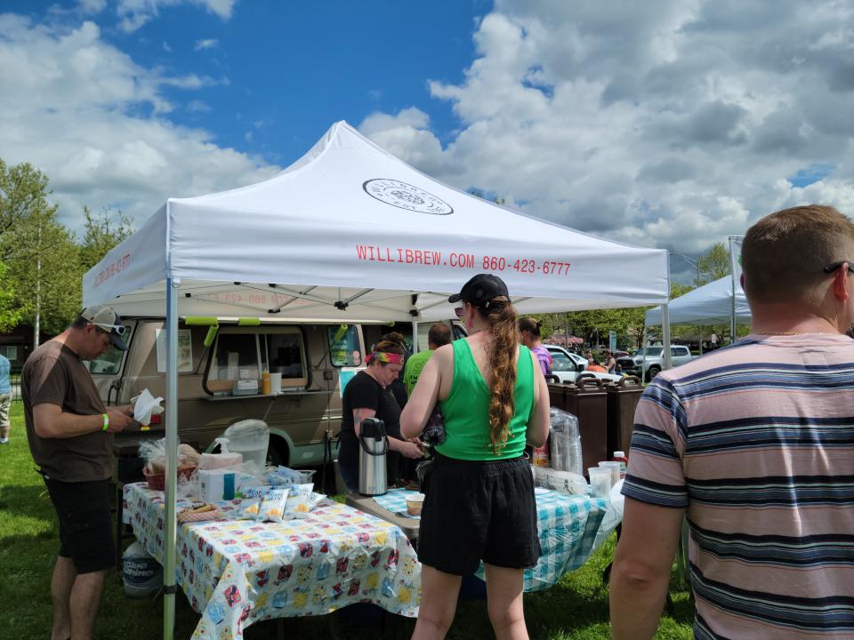 Along with beers, there was plenty of food to enjoy at Thread City Hop Fest.