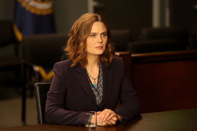 <p>FOX Image Collection via Getty</p> Emily Deschanel in "The Last Shot at a Second Chance" episode of "Bones"