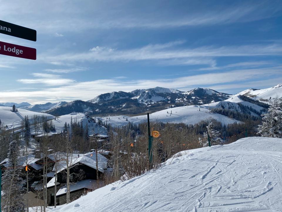 Deer Valley Resort outside of Salt Lake City, Utah.