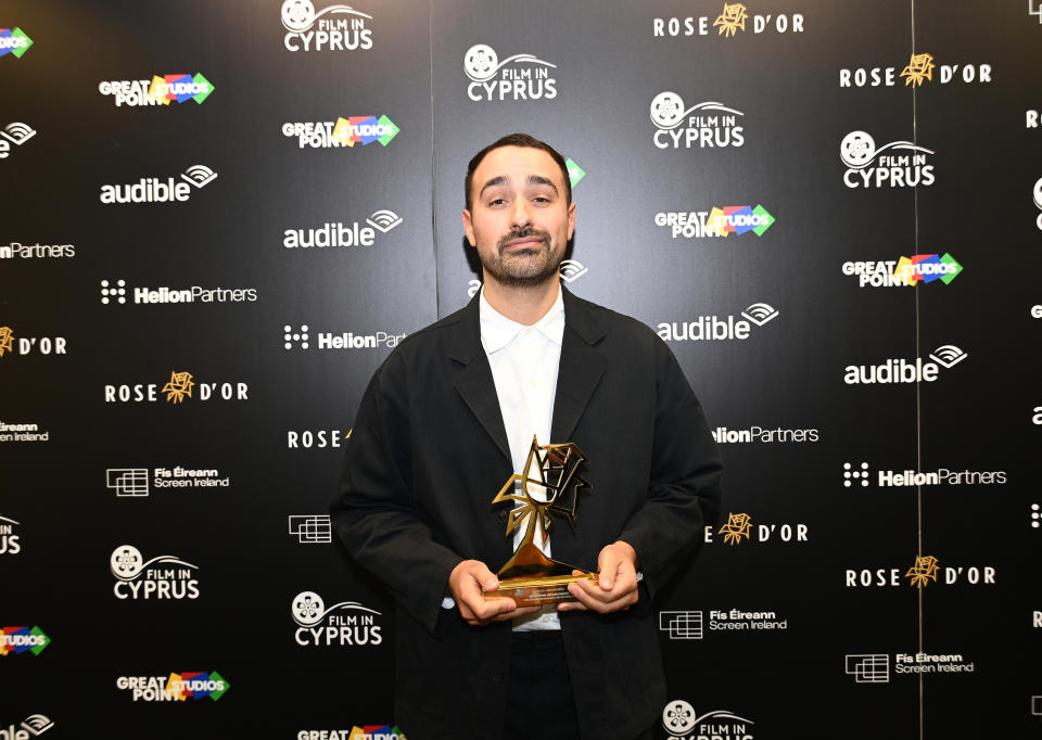 Jamie Demetriou also took home the best comedy entertainment award (Simon Wilkinson/C21 Media Content London/PA)