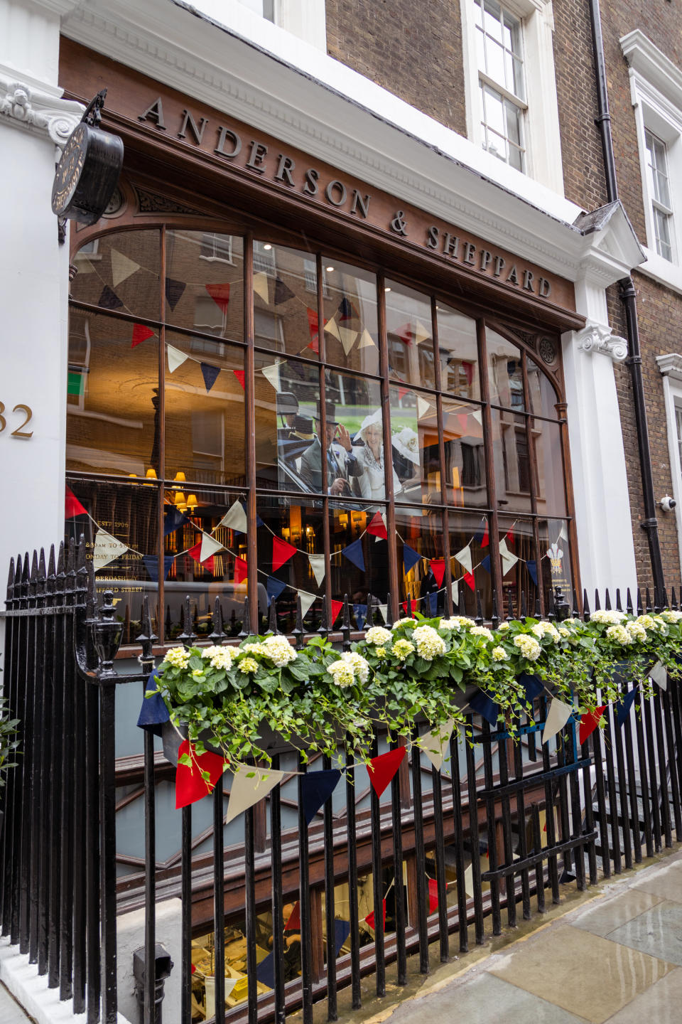 Anderson & Sheppard store on Savile Row