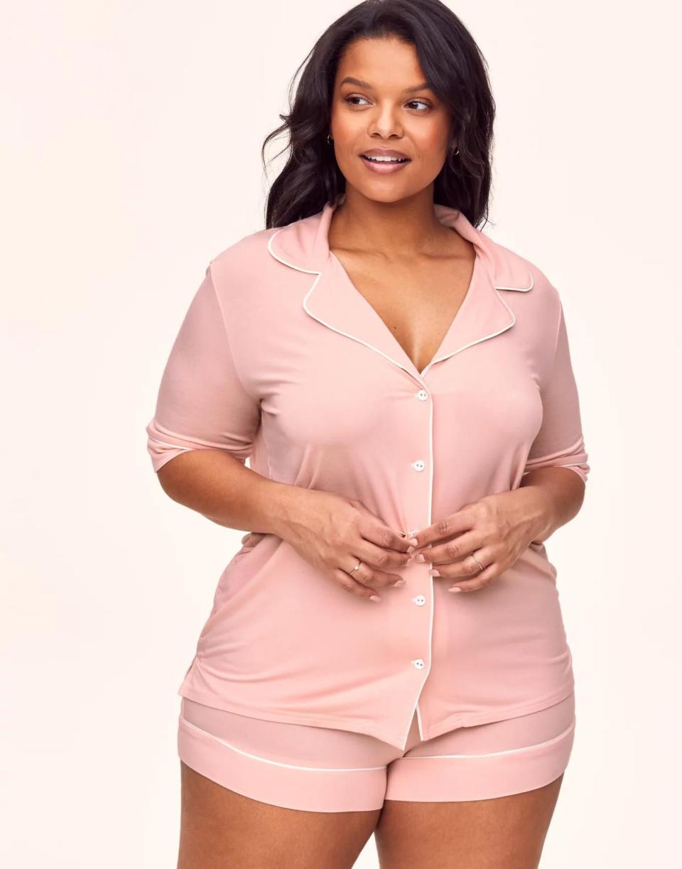 Jayne Knit PJ Short Set