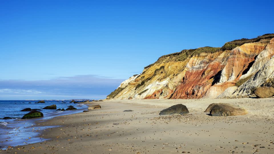 Moshup Beach can be found on the west side of Martha's Vineyard. - Loop Images/Universal Images Group Editorial/Getty Images