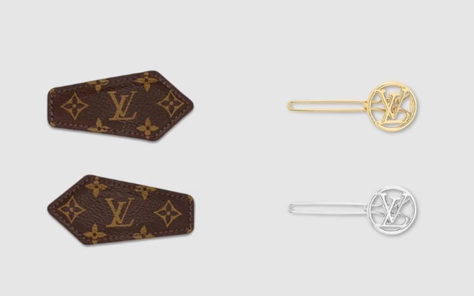 喜愛LOUIS VUITTON經典Monogram標誌一定要收這款髮夾 Photo Via:LOUIS VUITTON