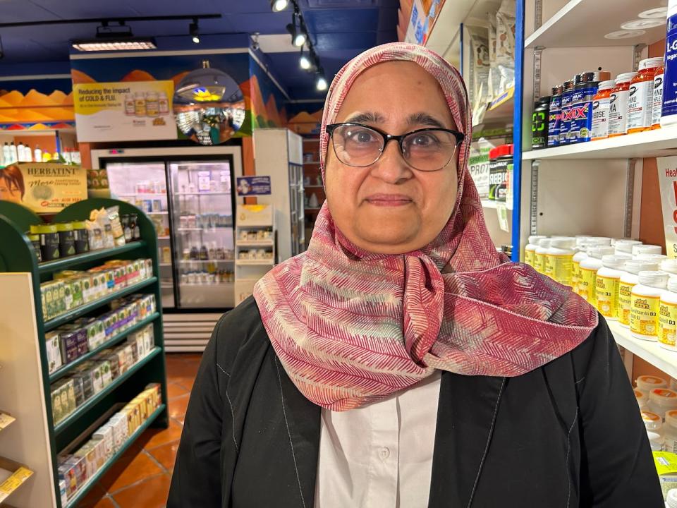 Wajihia Qureshi, manager of Nutrition House in Ottawa's Carlingwood Mall, is worried Health Canada's new regulations for natural health products will drive up prices at a time when the cost of living is already so high.