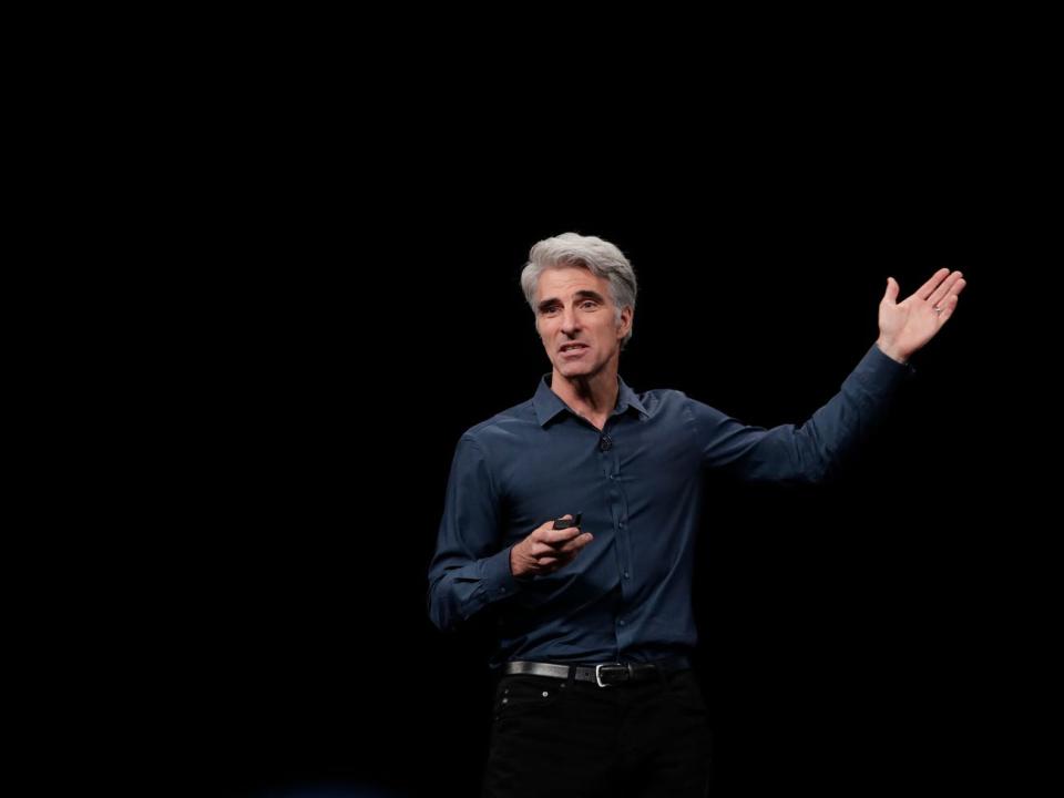 Craig Federighi, Apples Leiter für Softwareentwicklung.