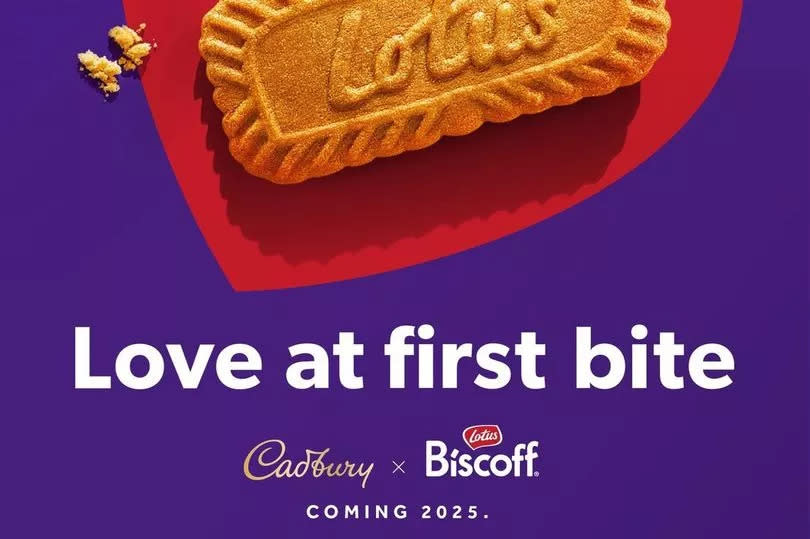 Lotus Biscoff is partnering with the chocolate brand