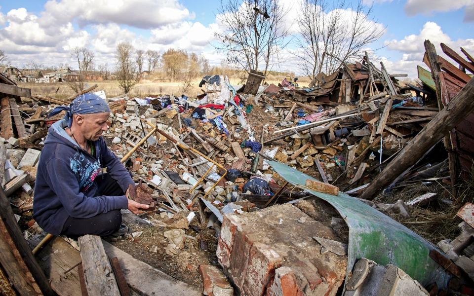 House hit by rocket - Shutterstock