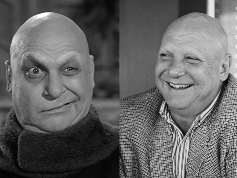 Jackie Coogan as Uncle Fester.