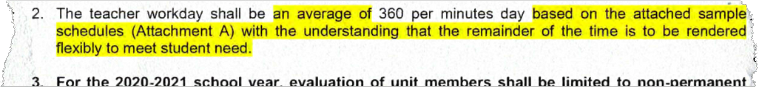 The district wanted teachers to use the time they weren’t teaching to respond to students’ needs. The union was successful in getting language that teachers could decide how to use that time. (Parent Revolution)