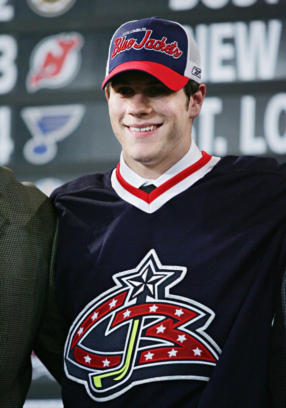 The Blue Jackets selected Gilbert Brule with the sixth pick in the 2006 draft.