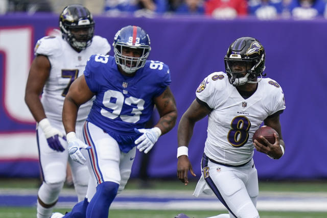 Baltimore Ravens vs New York Giants - October 16, 2022