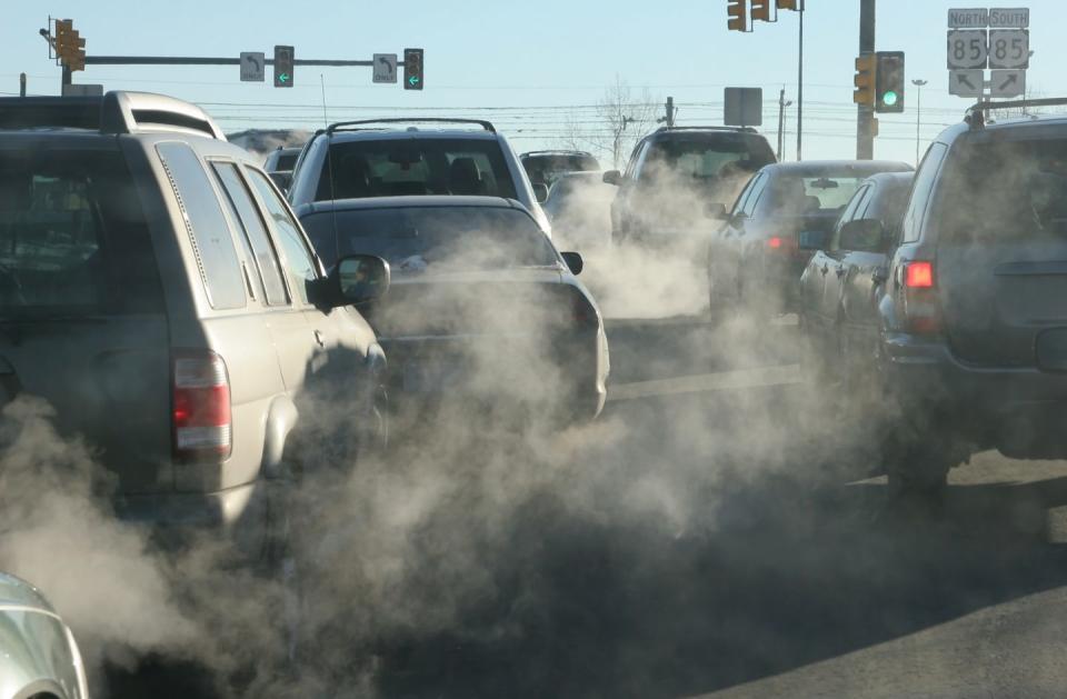 <p>According to the Environmental Protection Agency, due to emissions laws cars today are <a href="https://www.epa.gov/transportation-air-pollution-and-climate-change/accomplishments-and-success-air-pollution-transportation" rel="nofollow noopener" target="_blank" data-ylk="slk:99 percent cleaner from pollutants;elm:context_link;itc:0;sec:content-canvas" class="link ">99 percent cleaner from pollutants</a> like carbon monoxide and hydrocarbons than similar models from the 1970s. No big puffs of black smoke coming out of your tailpipes (unless something is seriously wrong with your car). The EPA also phased out lead in gasoline starting in the 70s (fully prohibited after 1995), which made the lead in the air decrease by 94%.<br></p>