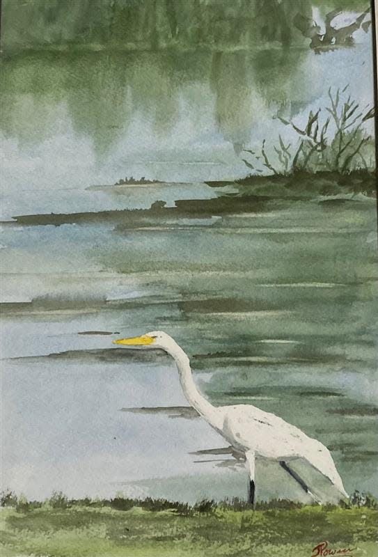 Tom Powers is a Lafayette watercolor artist who teaches classes at the Lafayette Art Association.