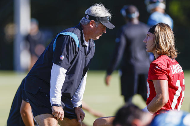 Jaguars' Doug Pederson talks Trevor Lawrence, Josh Allen trade rumors