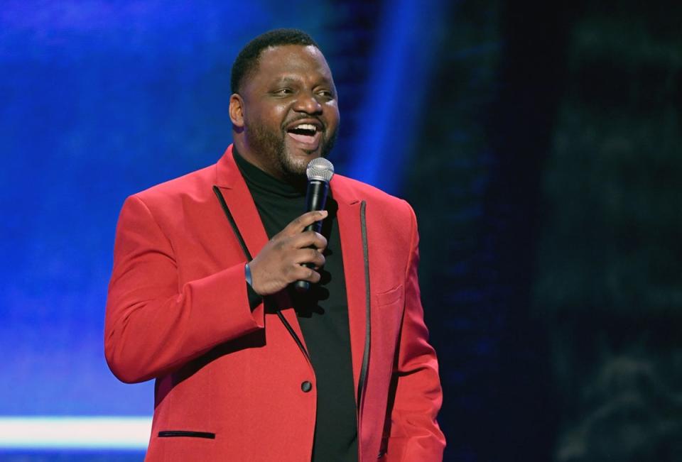 Aries Spears co-hosts the 2020 Adult Video News Awards 2020 (Getty Images)