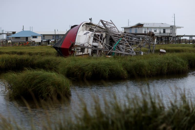 Scenes of the aftermath of hurricane Ida in Louisiana, U.S.