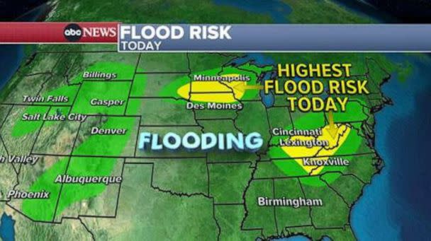 PHOTO: Flood Risk map (ABC News)
