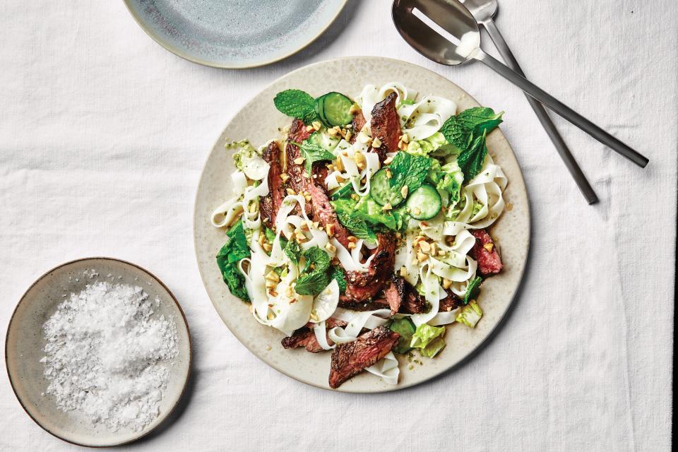 Weeknight Steak and Rice Noodle Salad