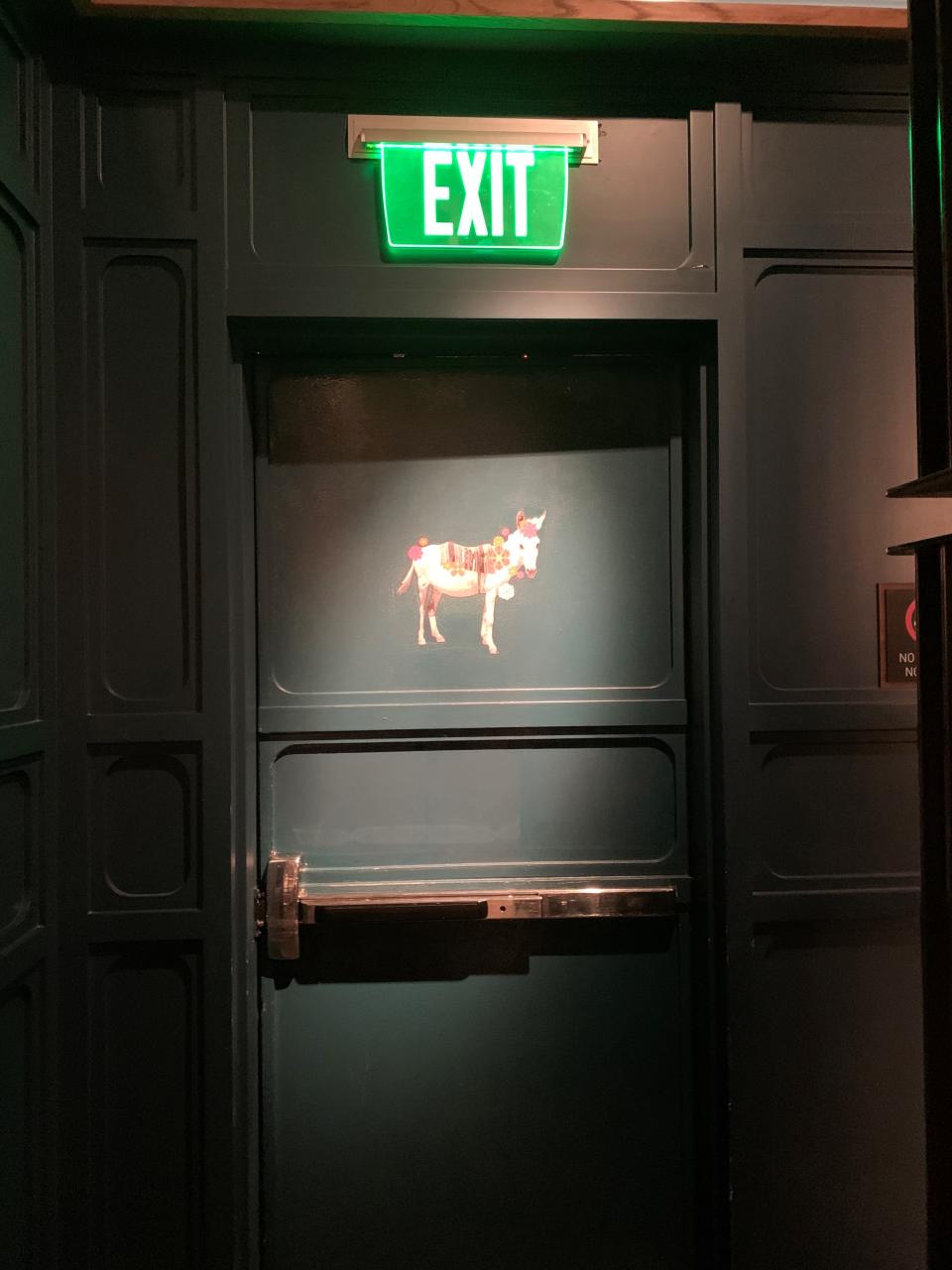 At the Nevada location, Ghost Donkey is hidden behind a food court in the Cosmopolitan of Las Vegas hotel and casino.