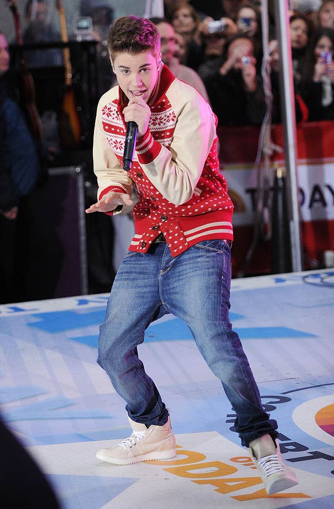 Justin Bieber Today Show