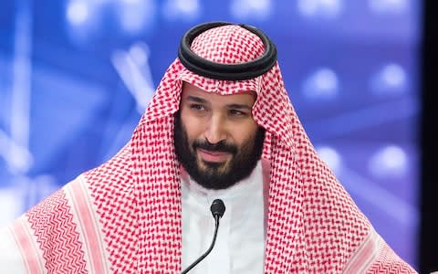 The CIA reportedly believes Mohammed bin Salman ordered the hit - but Donald Trump says any conclusions are "very premature" - Credit: Reuters