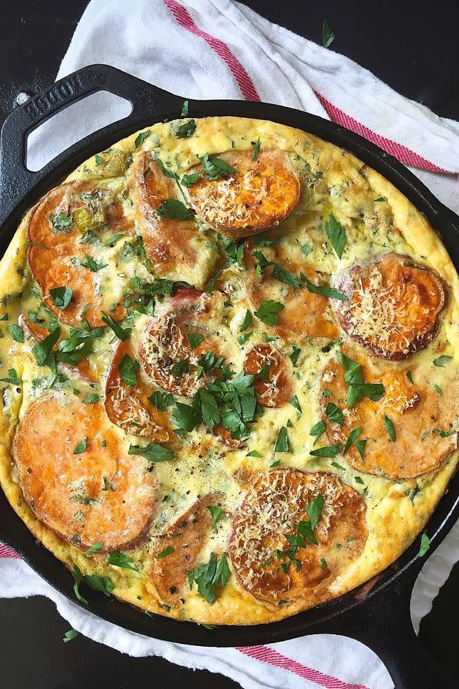 Roasted Sweet Potato Frittata